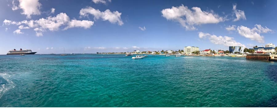 The George Town waterfront from the water